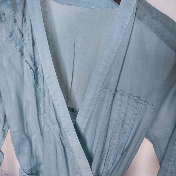 Designer boho wrap dress cover up - Picture 4 of 6